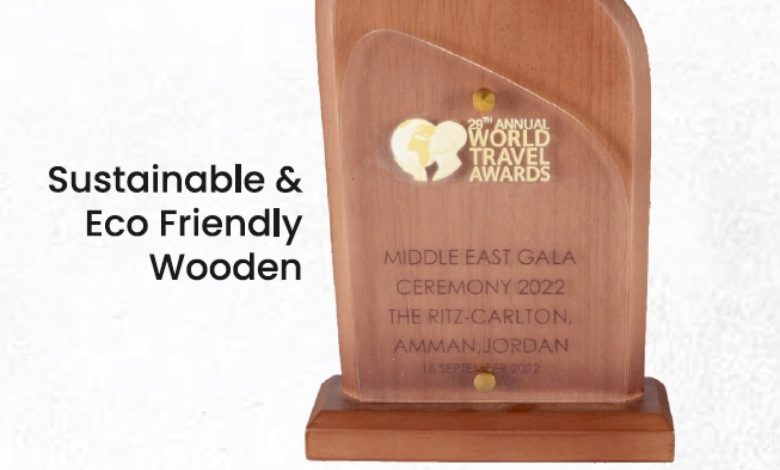 eco friendly awards and trophies