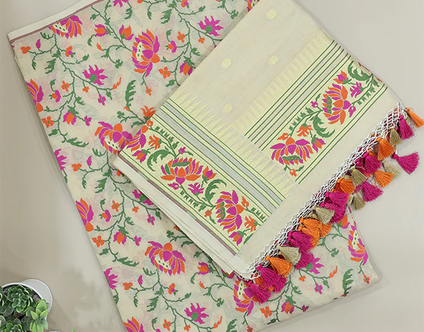 unstitched white suit in Ludhiana