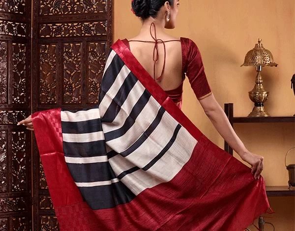 cotton party wear saree