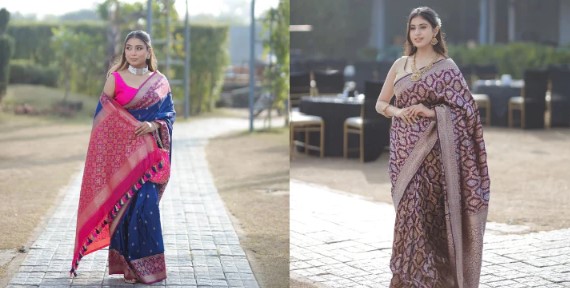 silk wedding sarees for women