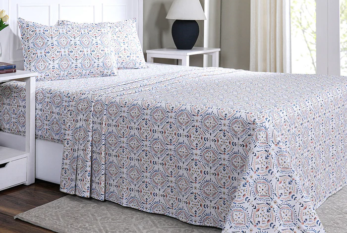 bedsheet with pillow cover